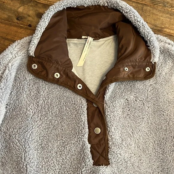 Free people fleece pullover - Picture 2 of 5